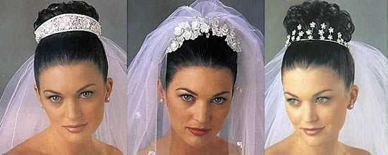 Making A Wedding Veil.